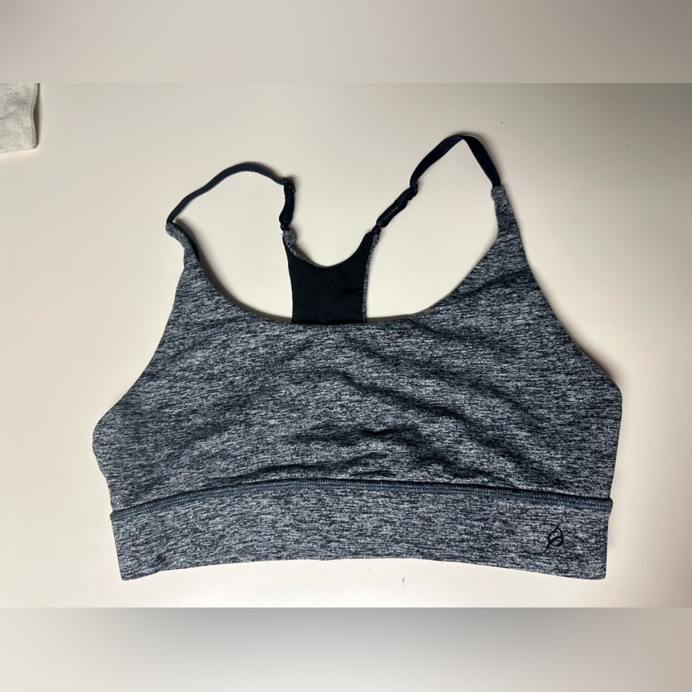 Ptula Bare Sports Bra Bundle-in BLACK MARL and SAND-size small